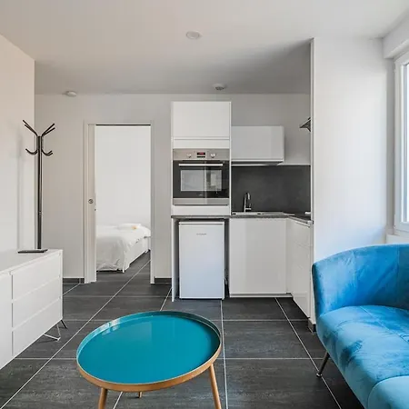 R'apparts T2 Bleu D'alsace شقة غرونوبل